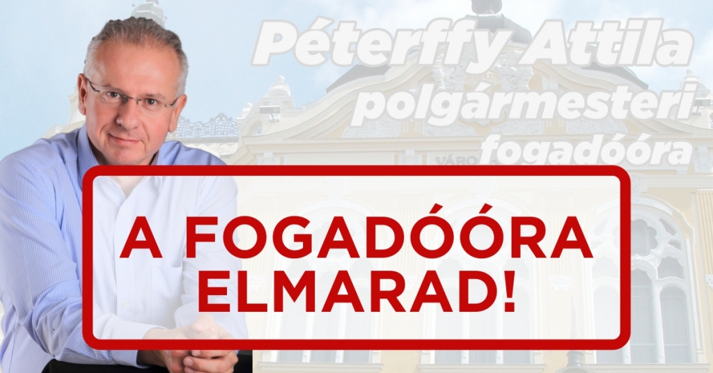 Elmarad a fogadóóra!